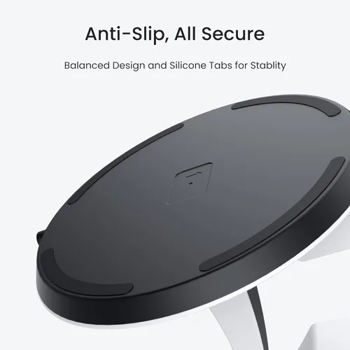 Vista 7 de KIWI design D2 3-in-1 Controller Charging Station for PSVR2 and PS5 with VR Display Stand and LED-Charging Indicator