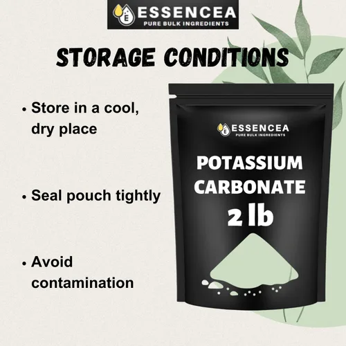Vista 7 de Carbonato de potasio de 2 libras por Essencea Pure Bulk Ingredients Polvo de potasio 100% puro para plantas y suplementos (32 onzas)