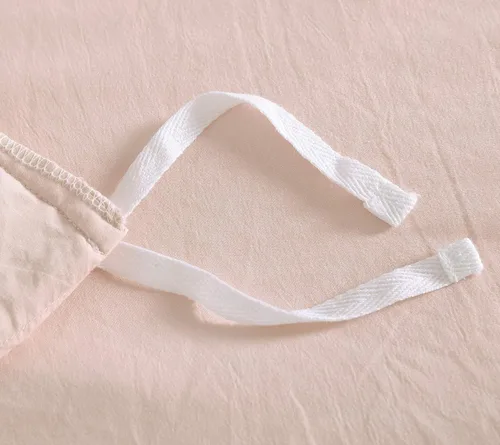 Vista 5 de Chezmoi Collection Nora - Juego de funda de edredón de 3 piezas con ribete de volantes, funda de edredón hipoalergénica de microfibra lavada suave