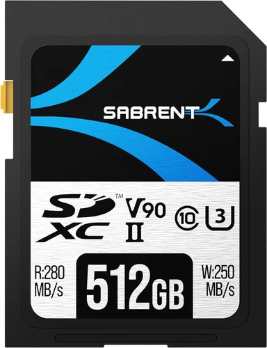 Vista 9 de SABRENT Rocket v90 - Tarjeta de memoria SD UHS-II de 64 GB R280MB/s W250MB/s (SD-TL90-64GB)