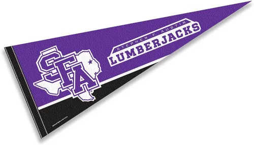 College Flags & Banners Co. Stephen F Austin State Pennant - Fieltro de tamaño completo