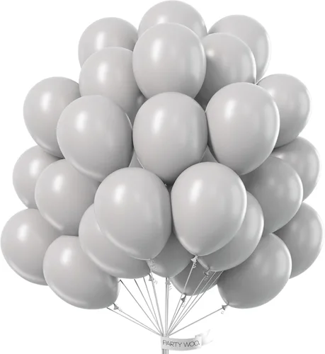 Vista 20 de PartyWoo Globos color nude, 50 globos bohemios de color albaricoque de 12 pulgadas, globos beige para guirnalda de globos o arco de globos como