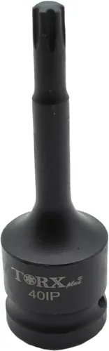 Vista 9 de TMAX 9 pc Torx Plus IP 3 pulgadas largo 6 puntos negro Impact Bit Socket Set 1/2 pulgadas Square Drive Auto reparación herramienta