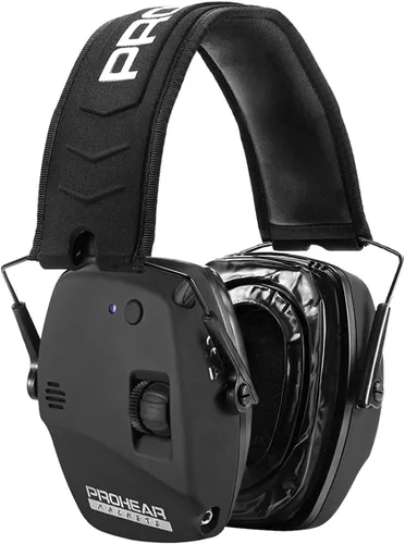 Vista 21 de PROHEAR 016 Protección Auditiva Orejeras de Seguridad para Tiro, NRR 26dB Reducción de Ruido Protector Auditivo Pasivo Delgado con Copas Auriculares