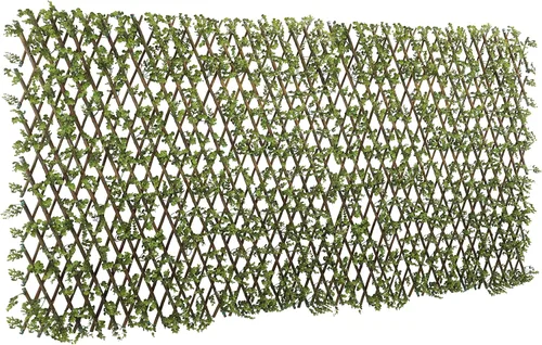 Vista 10 de Windscreen4less 2 piezas de hojas de hiedra artificiales expandibles para valla de privacidad para exteriores, interiores, patio, balcón