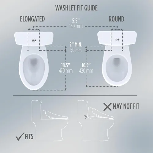 Vista 13 de TOTO® WASHLET®+ S7 - Asiento electrónico de inodoro con bidé con limpieza de varilla EWATER+® y taza clásica, alargado, color blanco algodón
