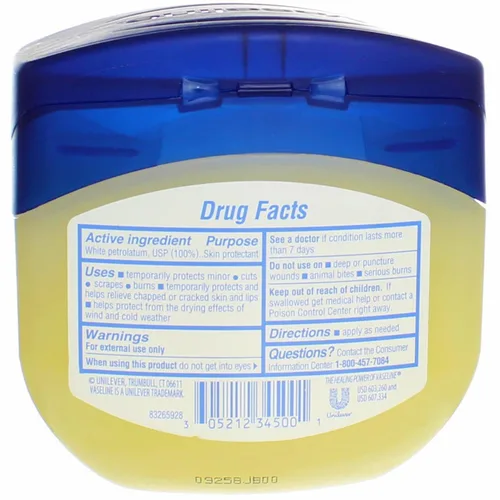 Vista 3 de Vaseline 100% Pure Petroleum Jelly 13 oz (Pack of 6)