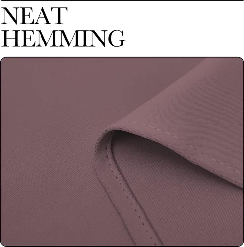 Vista 151 de NICETOWN - Divisor de habitación, cortina opaca divisora de habitación con función de aislamiento térmico, panel para puerta corredera o patio