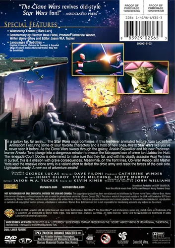 Vista 2 de Star Wars The Clone Wars (Widescreen Edition)