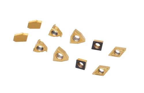 Vista 4 de Accusize Industrial Tools 2 piezas de cada tipo de insertos de carburo para 2988-0012, recubierto de CVD y recubierto de estaño, total 10 piezas