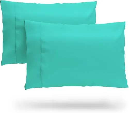 Vista 15 de Cosy House Collection Juego de fundas de almohada de bambú 100% rayón derivado