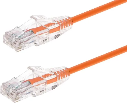 Vista 29 de Monoprice Cable de conexión Ethernet Cat6 de 6 pulgadas, nivel de componente, negro, UTP 28AWG 550 MHz, cable de cobre desnudo puro, sin enganches