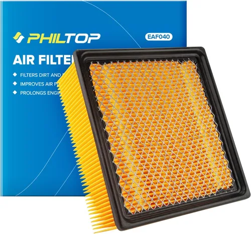 Vista 12 de PHILTOP Filtro de aire de motor CA11450 de repuesto para Nissan Altima L4/2.5L (2013-2018), panel rígido