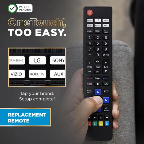 Vista 2 de UltraPro Control remoto de reemplazo de emparejamiento instantáneo One