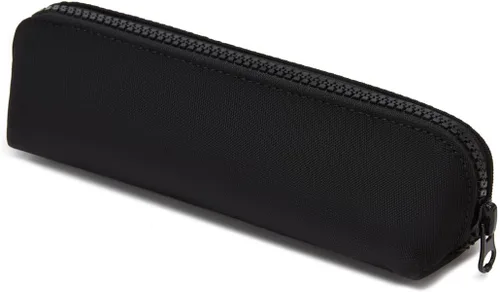 Vista 31 de Estuche para lápices de lona de algodón y bolsa de lápices multifuncional simple con cremallera Almacenamiento portátil (beige)