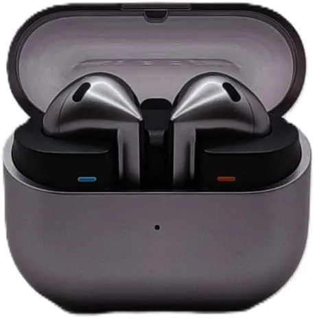 Vista 6 de Samsung Galaxy Buds 3 AI True Auriculares Bluetooth inalámbricos, optimización de sonido, intérprete en tiempo real, cancelación de ruido, ajuste