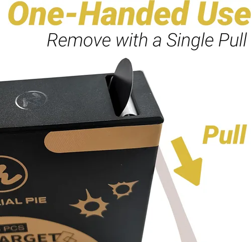 Vista 2 de Shooting Target Pasters, 0.8-inch Round Target Stickers with Sticker Dispenser, for Gun Rifle Pistol Airsoft BB, Ideal for USPSA, IPSC, IDPA