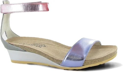 Vista 14 de NAOT Calzado Pixie Sandalia para mujer Lagartija beige/oro rosa