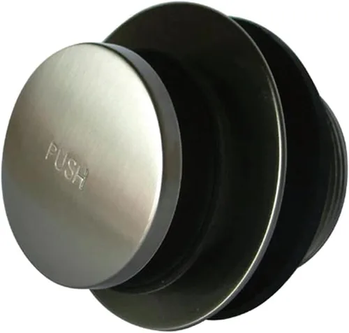 Vista 4 de Kingston Brass DTT203 Drenaje de Bañera Tip-Toe, Latón Antiguo