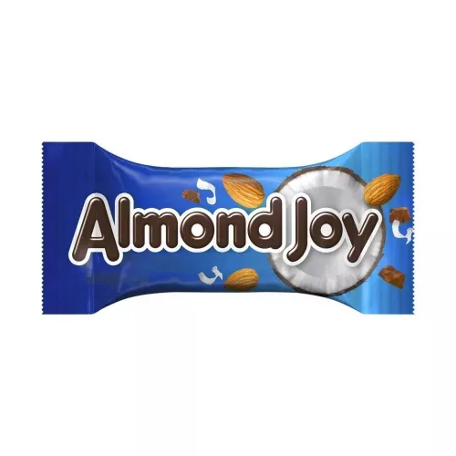 Vista 5 de Yummy Chew Almond Joy and Mounds Surtido - Barras de caramelo de coco, almendras, chocolate negro y chocolate con leche, 80 barras de caramelo