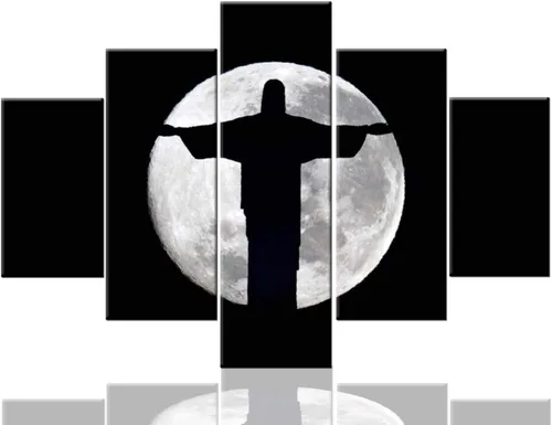 Vista 207 de TUMOVO Jesús Christian - Pintura sobre lienzo de 5 piezas