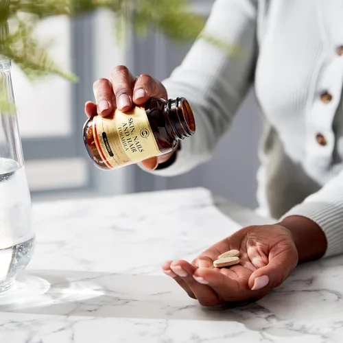 Vista 5 de Solgar - Comprimidos de fórmula MSM avanzada para piel, uñas y cabello, E1735, 1, 1