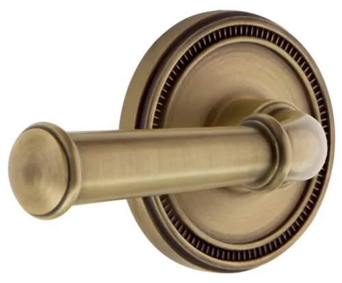 Grandeur Soleil - Pasaje de roseta con palanca Georgetown en latón vintage
