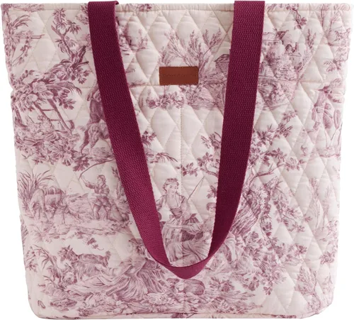 Vista 30 de Bolsas de compras Maison d' Hermine Bolsa de lona acolchada con bolsillos con cremallera Bolso pequeño reutilizable Bolsa de comestibles