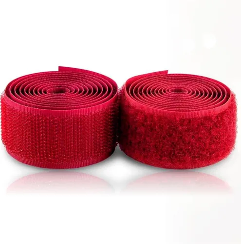 Vista 59 de Cierre de Gancho y Bucle de 1 Pulgada Beige - Cinta de Gancho y Bucle de Nylon No Adhesiva - Longitud de 1 Yarda - Para Tela, Bolsas