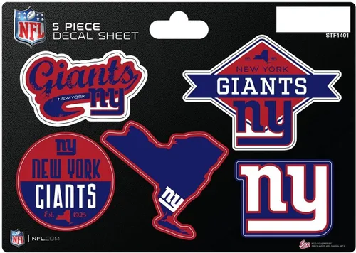 Vista 10 de Rico Industries NFL - Hoja de adhesivos (5 unidades)