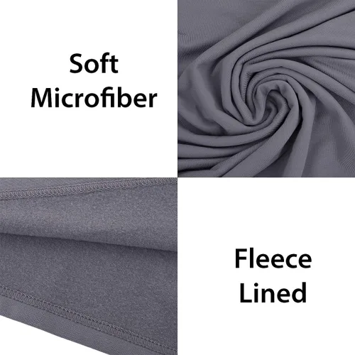 Vista 5 de ViCherub - Conjunto de ropa interior térmica para niñas con forro polar, calzoncillos largos, capa base, parte superior e inferior para invierno frío