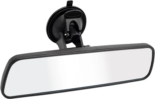Vista 7 de Espejo retrovisor antirreflejos trasero, espejo retrovisor interior azul HD universal de LECAMEBOR para coche con ventosa ajustable