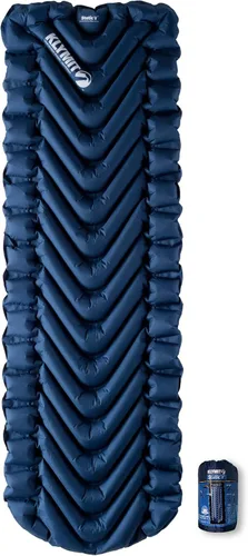 KLYMIT STATIC V - Colchoneta para dormir, ligera, cómoda para dormir al aire libre, el mejor equipo de campamento para mochileros y senderismo,