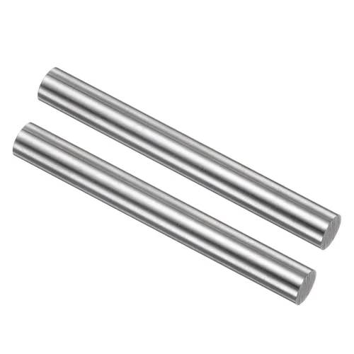 Vista 37 de uxcell 2 piezas varillas redondas de acero, 10 mm x 60 mm de acero de alta velocidad (HSS) Barra de torno herramienta, para eje, engranaje, taladro