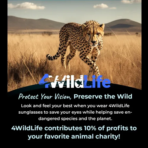 Vista 3 de Sleep ZM WildLife Themed Sunglasses to Save Animals