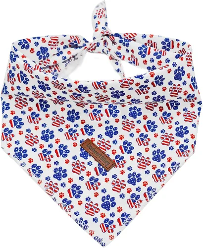 Vista 14 de Lionheart glory Bandana de Halloween para perros 1 paquete Bufanda suave lavable para perros, pañuelo cuadrado ajustable para perros pequeños y A