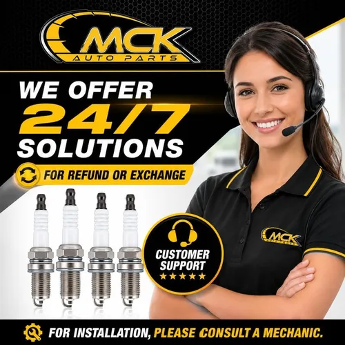 Vista 4 de MCK 4 Iridium Spark Plug Compatible With CR-V Accord 2.4L L4 Honda