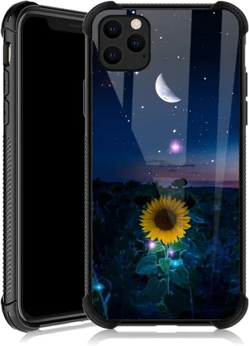 ZHEGAILIAN Funda compatible con iPhone 11 Pro Max, funda protectora antideslizante de poliuretano termoplástico suave con cuatro esquinas reforzadas