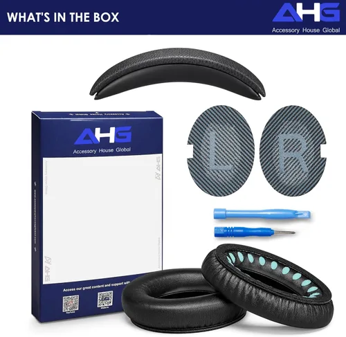 Vista 9 de AHG Accessory House Global SoundLink AE2 - Almohadillas para los oídos y almohadilla SoundLink AE2 para diadema compatible con auriculares Bose