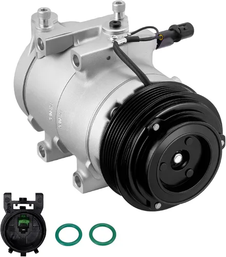 Vista 20 de BDFHYK Compresor de A/C con Embrague 60-02144NA Compatible con Kenworth C500, K270, K370, T170, T270, T370, T400, T2000, T300, T600A, T800, W900
