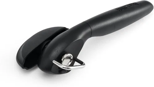 Vista 2 de Swing-A-Way Abrelatas de borde liso, 7.5 pulgadas, negro