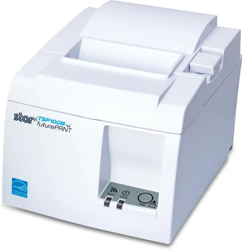 Vista 11 de Star Micronics TSP143IIILAN Impresora de recibos térmica Ethernet (LAN) con cortador automático y fuente de alimentación interna - Gris