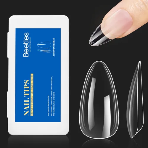 Vista 23 de Beetles - Gel de pegamento de uñas 9 en 1 para puntas de uñas y uñas acrílicas transparentes de larga duración, pegamento de extensión UV