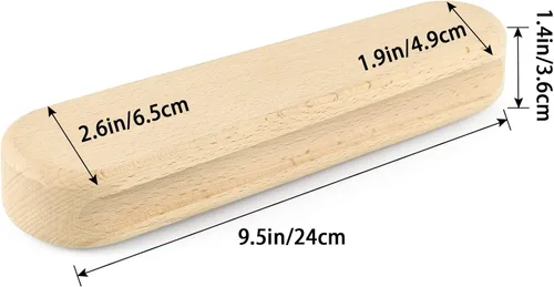 Vista 3 de MOLIGOU Sastres Clapper, Clapper para acolchar, Clapper de madera para presionar costuras