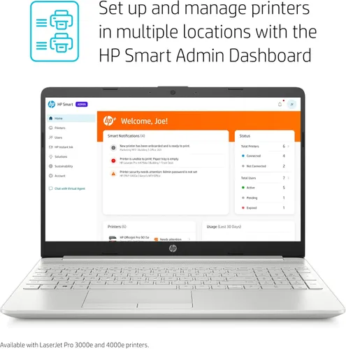 Vista 5 de HP Laserjet Pro 4001ne Impresora en blanco y negro con características HP+ Smart Office (renovada)
