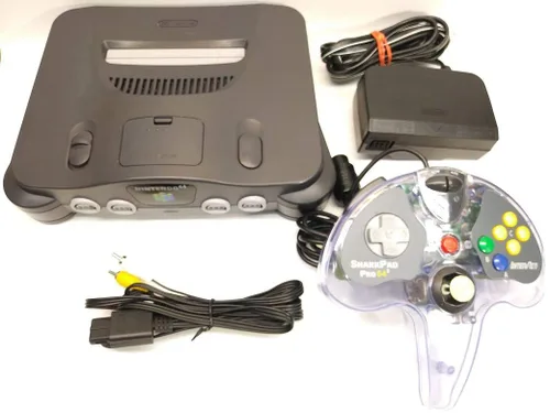 Nintendo N64 Console Bundle W One Controller (Renewed)