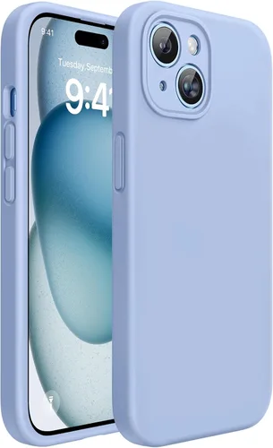 Vista 118 de Miracase - Funda compatible con iPhone 12 y 12 Pro de silicona líquida tipo goma gel, con protección total contra caídas y a prueba de golpes, 6.1