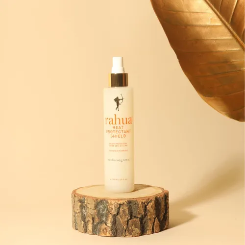 Vista 5 de Rahua Spray de protección contra el calor para el cabello, 6.5 onzas líquidas, spray para el cabello con escudo térmico formulado múltiple que ayuda