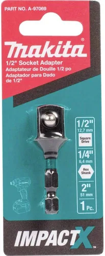 Vista 2 de Juego de 3 adaptadores para tomas de 2 pulgadas Makita Impactx