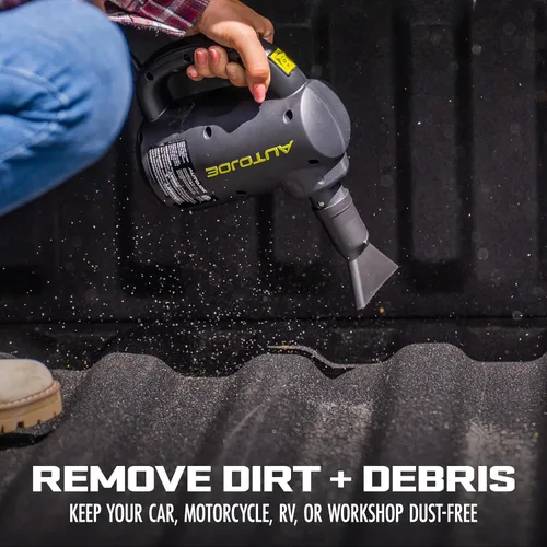 Vista 7 de Auto Joe ATJ-ABD1 Secadora de agua de chorro de aire de 500 W, con cable de CA de 10 pies, bolsa de almacenamiento y 9 accesorios de boquilla